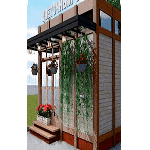 Модульный цветочный магазин